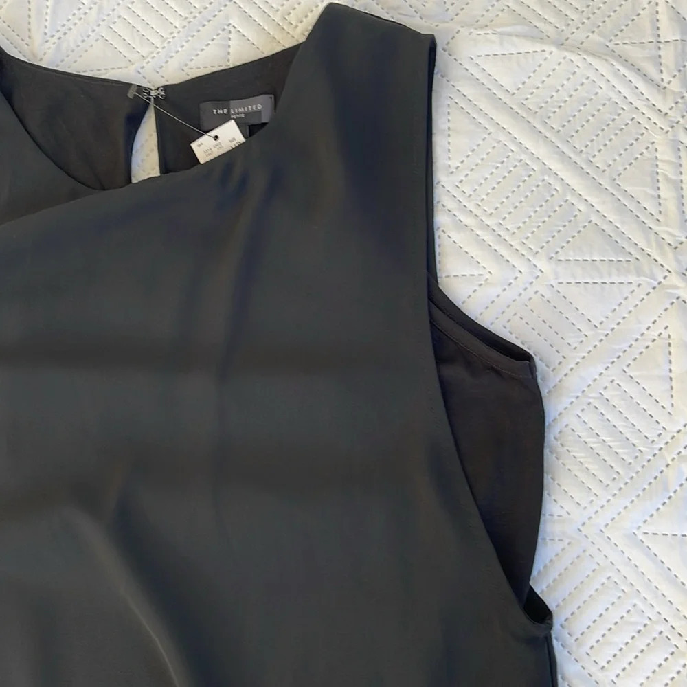 The Limited Sleeveless Midi Dress Size Mp Black — image 6 of 8